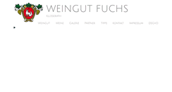 Desktop Screenshot of fuchs-weingut.de