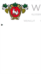 Mobile Screenshot of fuchs-weingut.de
